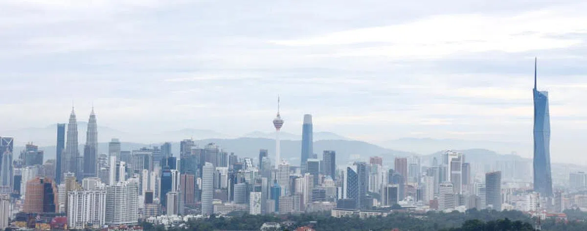 马来西亚吉隆坡国油双峰塔。(联合早报)