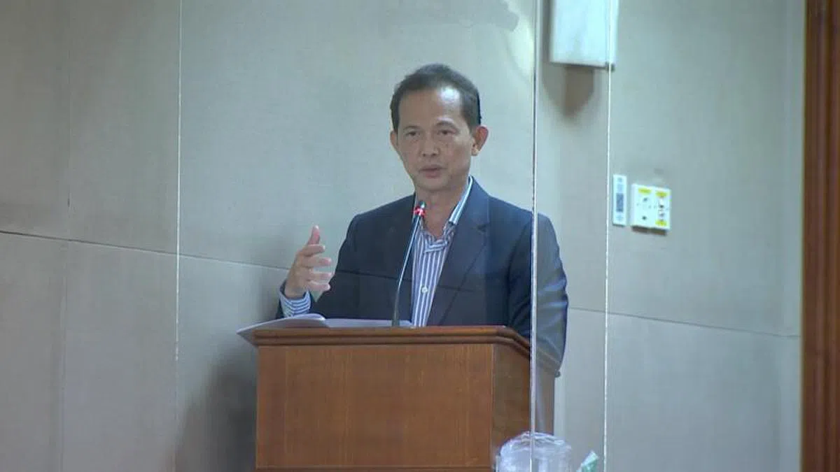  非选区议员梁文辉回应尚穆根时表示，前进党“绝对不是排外主义，总体的思想中也绝对没有种族主义”。（gov.sg视频截图） 