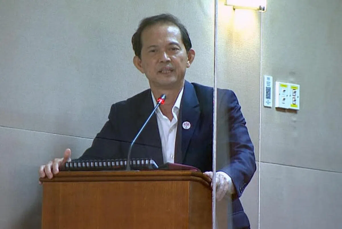 前进党非选区议员梁文辉。（通讯及新闻部）