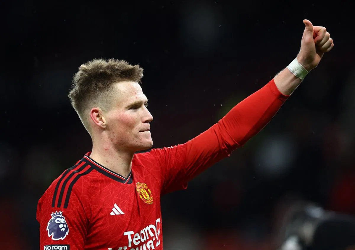 曼彻斯特联队中场球员麦克托米奈（Scott McTominay），是极少数从青年队成功升上球会一线队的球员。（路透社）