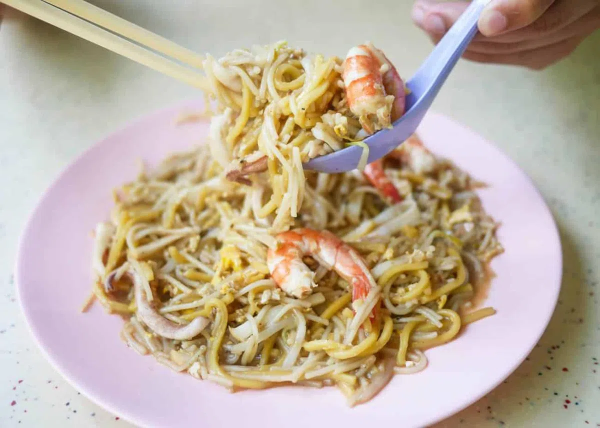  招牌菜：苏东虾面（3元） 