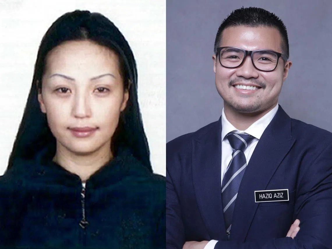 哈兹阿兹（右）声称自己出面坦承自己是视频男主角，是因为害怕步入蒙古女郎阿坦托娅（右）的后尘。