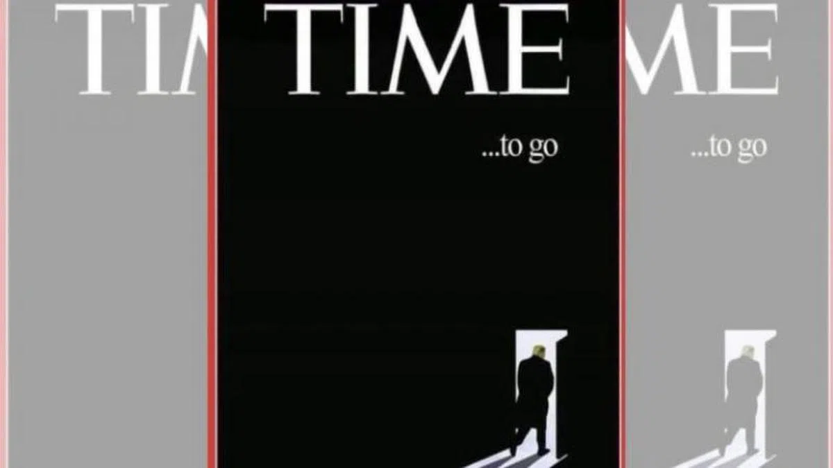  Time杂志的假封面。（互联网） 