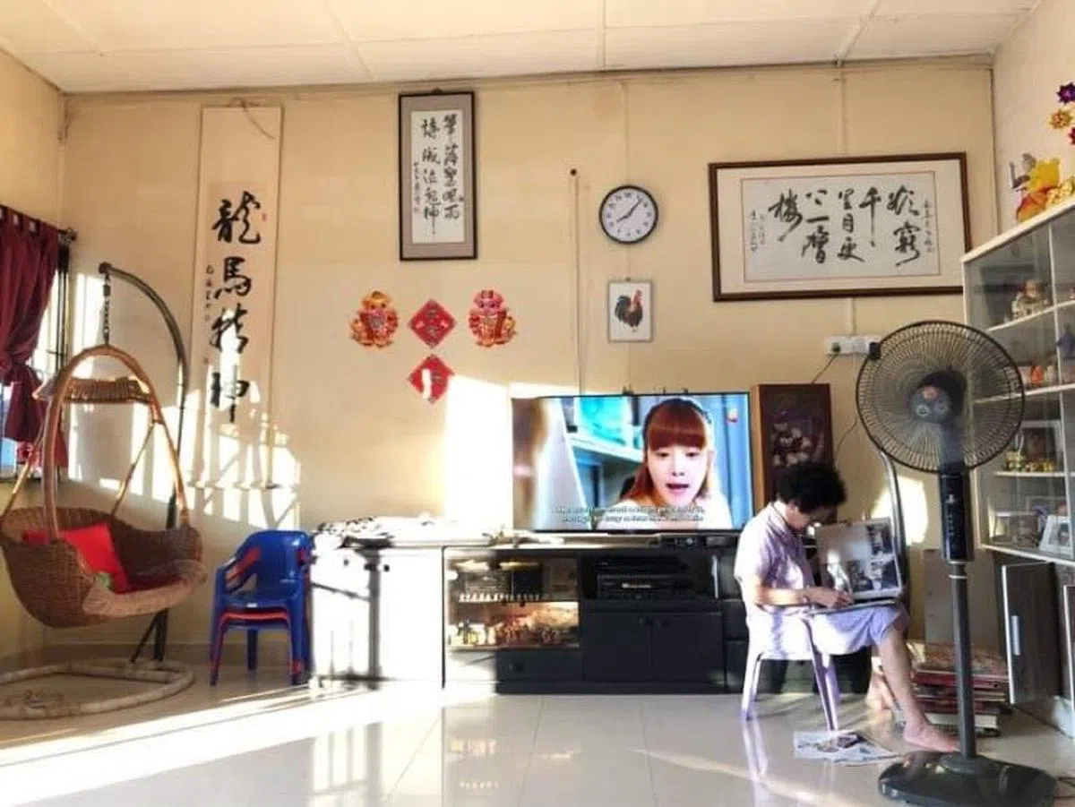  柔佛州老家。（作者提供） 