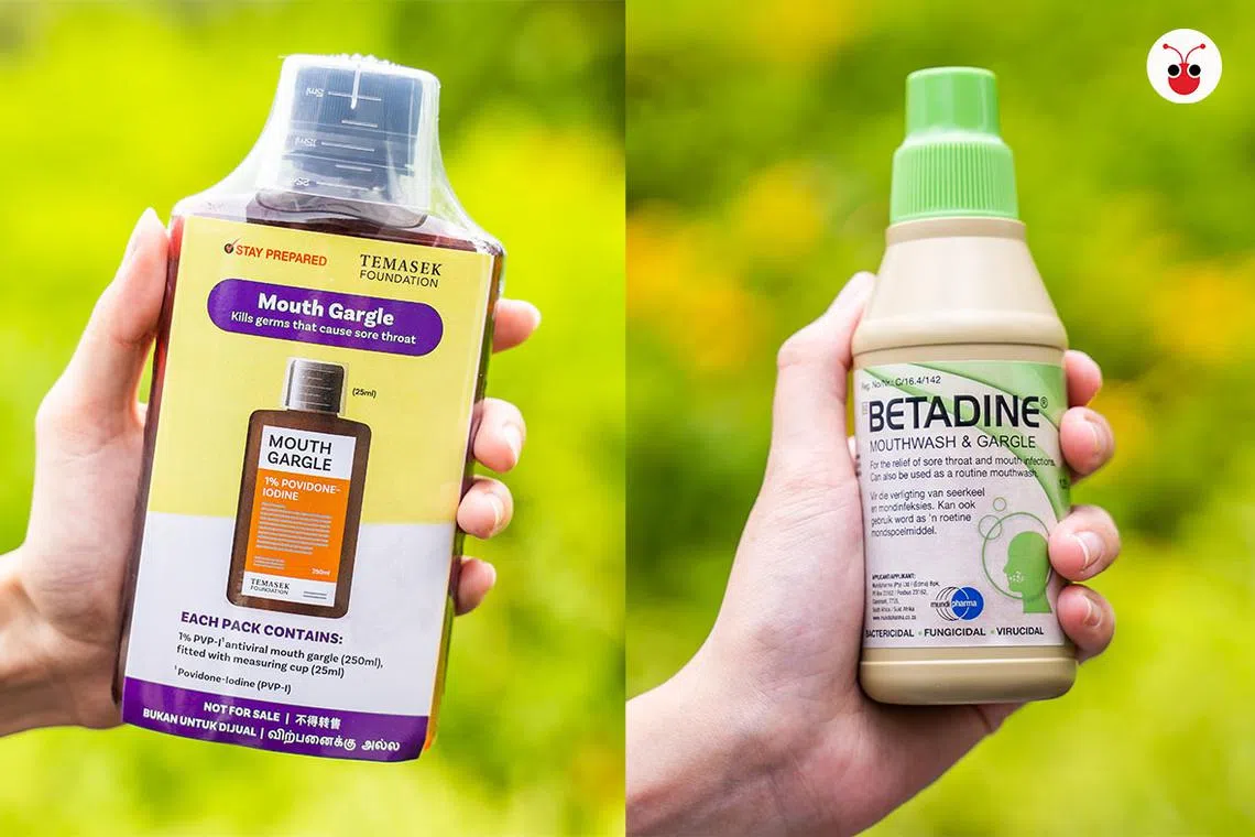 淡马锡基金会将在来临10月底和11月派发免费Staywell漱口液，帮助减少疾病的传播。（淡马锡基金会 / 红蚂蚁制图）