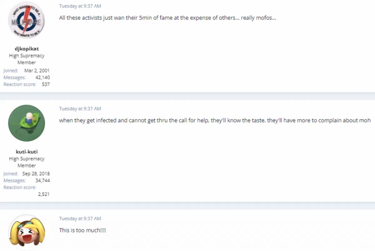 （Hardwarezone截图）