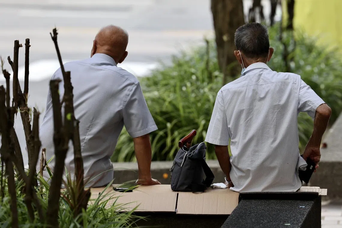 随着国人预期寿命越来越长，也意味着退休后的人生更长。（联合早报）