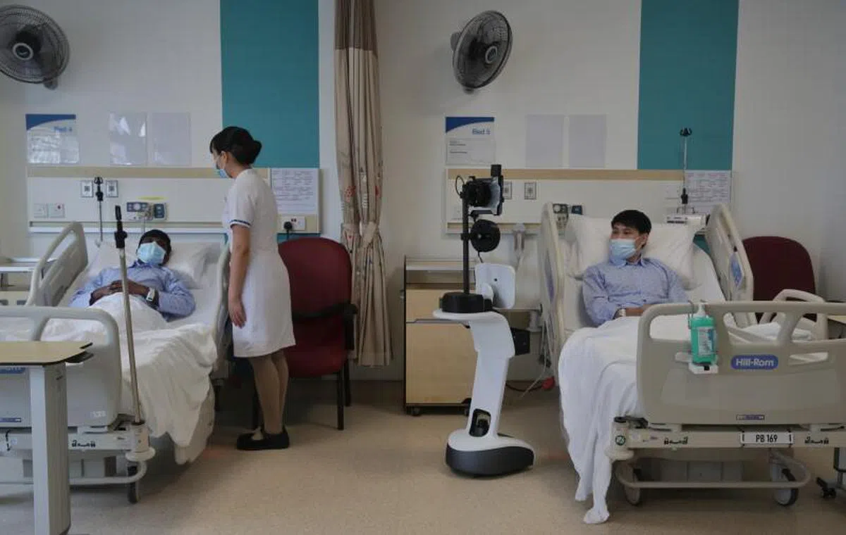 盛港综合医院。（海峡时报）