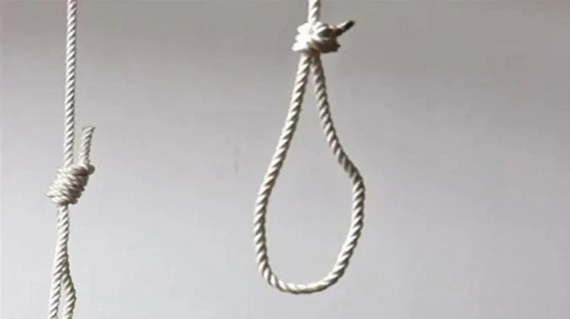 绞刑。（路透社）