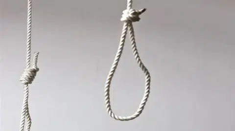绞刑。（路透社）