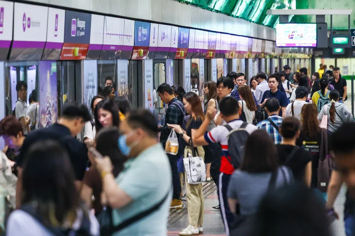 新加坡在2024年的整体公共交通每日平均乘客量，与前年相比增加3.7％，地铁乘客量增幅最显著，达341万2000人次。（联合早报）