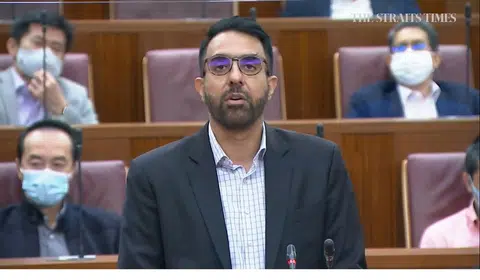国会反对党领袖毕丹星。(截自视频）