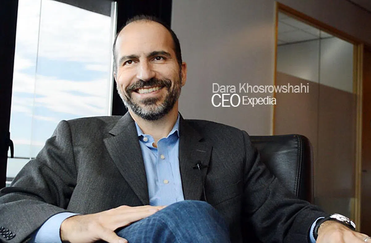  Uber总裁Dara Khosrowshahi。（互联网） 