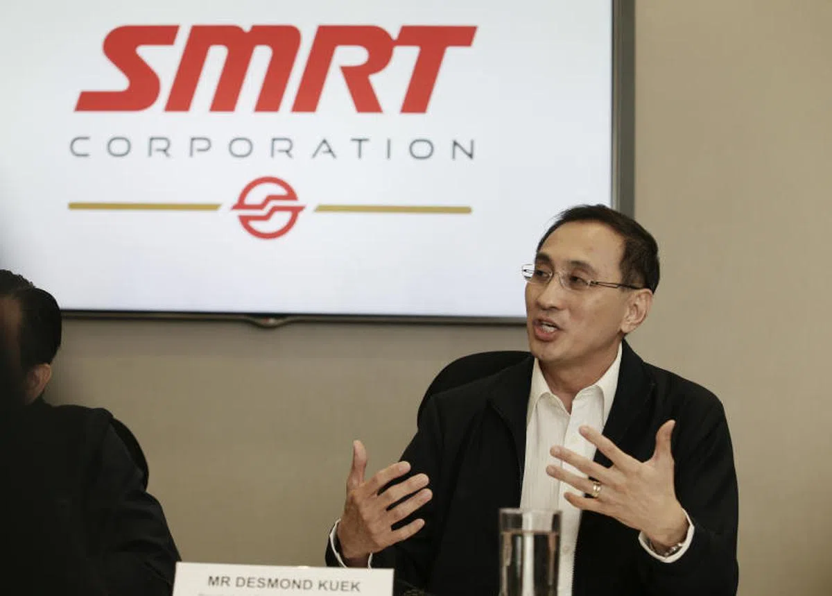  SMRT前任总裁郭木财。（联合早报） 