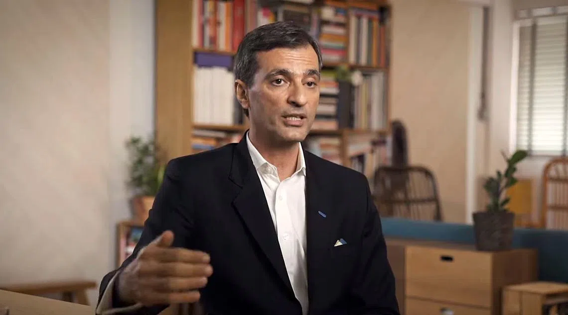 阿尼尔在上诉结果公布前接受“情义之家”的访问。（视频截图）