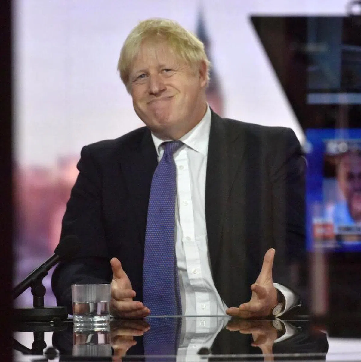  约翰逊。（法新社） 