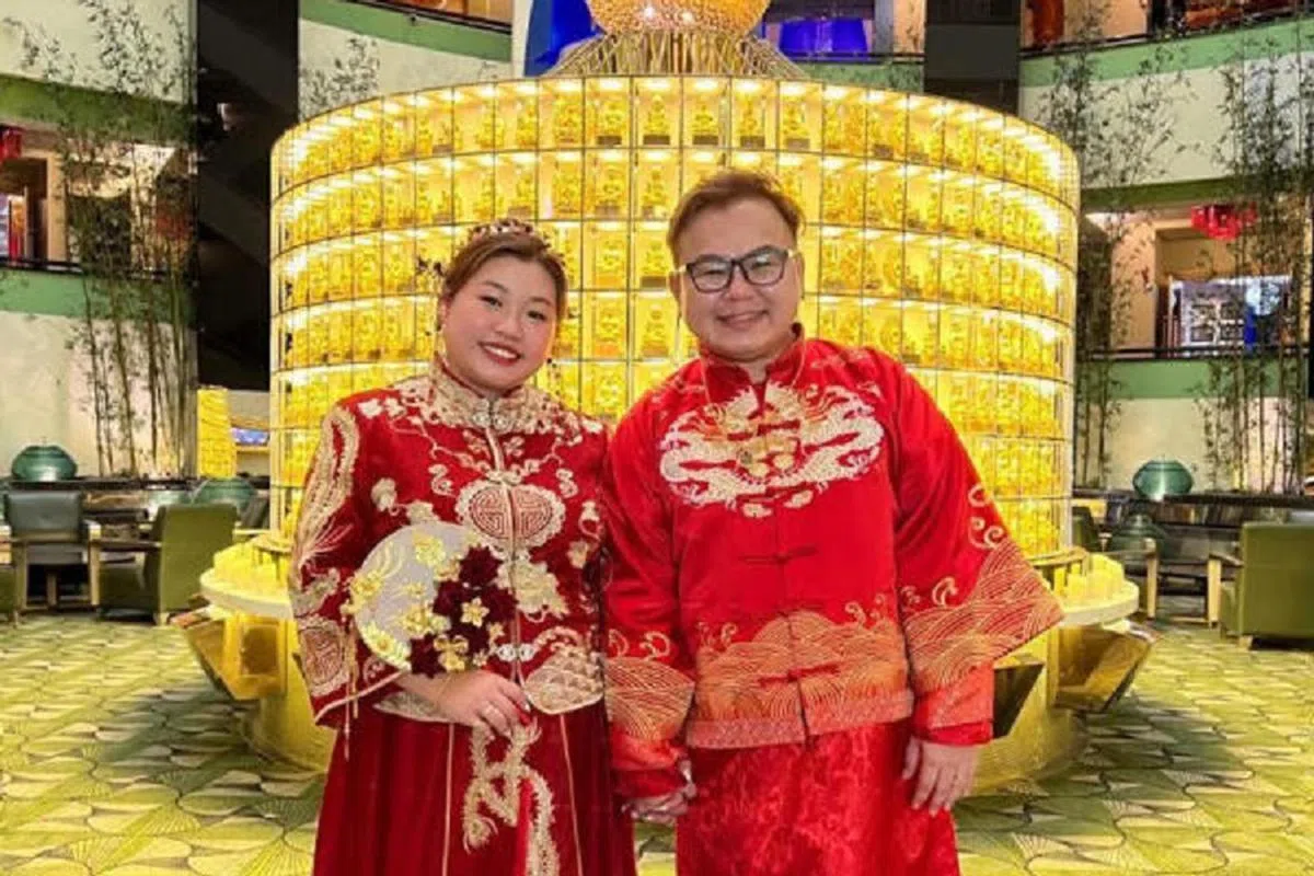 黄源杰与卓杏娟夫妇。（取自脸书）