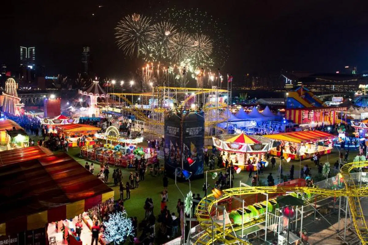  保诚滨海湾嘉年华。（互联网） 