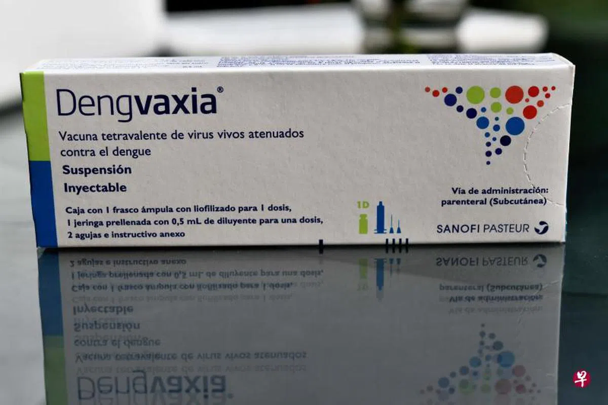  骨痛热症疫苗Dengvaxia。（法新社） 