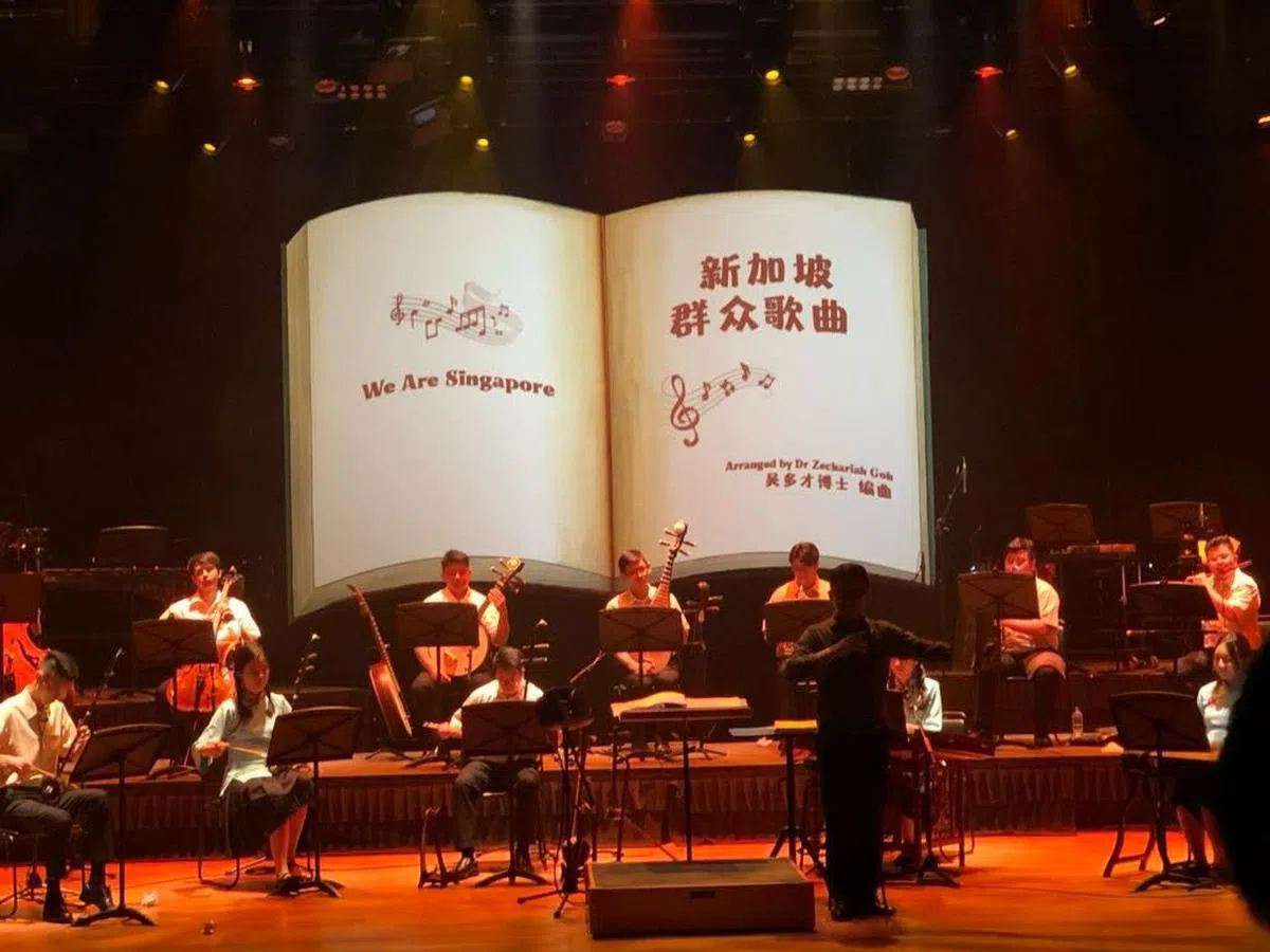 由鼎艺团呈现的《“消逝中……” 系列：古早童谣叮当响》音乐会，重温快被遗忘的著名华族各种方言、马来族及印度族童谣。（作者提供）