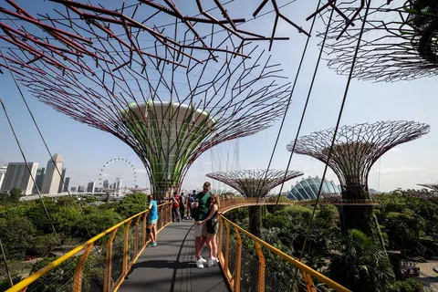 新加坡去年的旅游收入成功超越2019年的高峰水平。