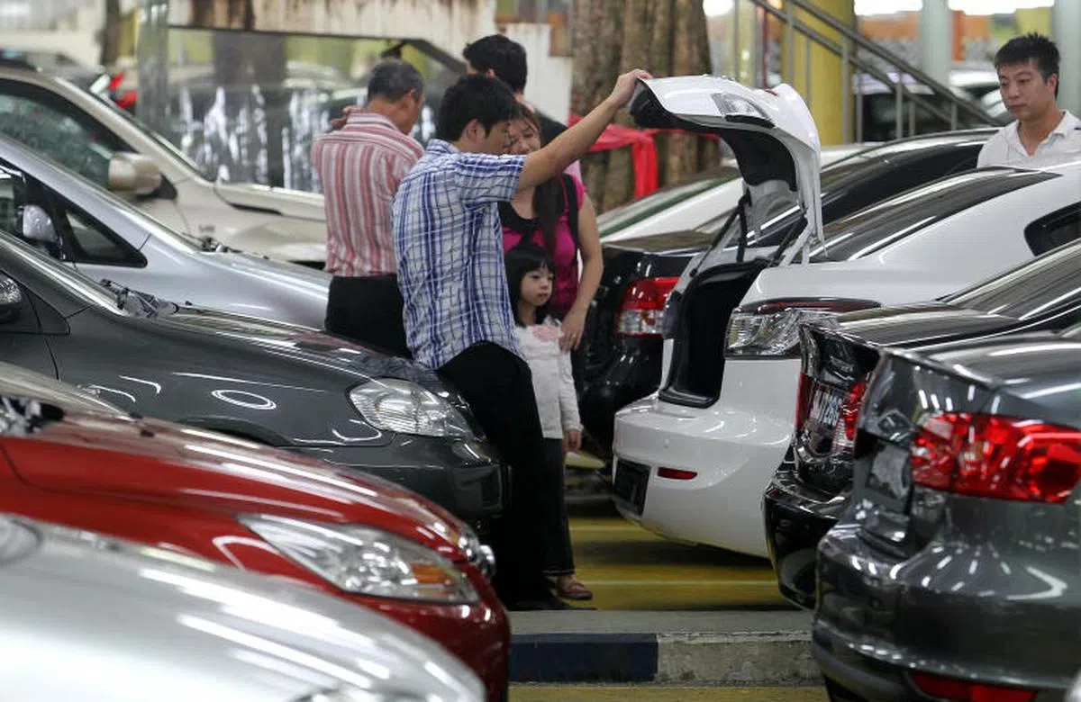  新加坡的二手车市场相当活跃。（海峡时报） 