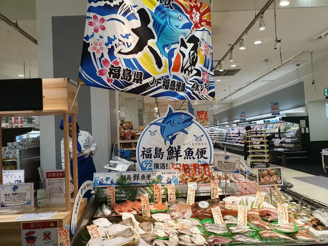 新加坡食品局在日本福岛核电站开始排放核废水后，并未禁止来自当地的海产进口本地。（海峡时报）