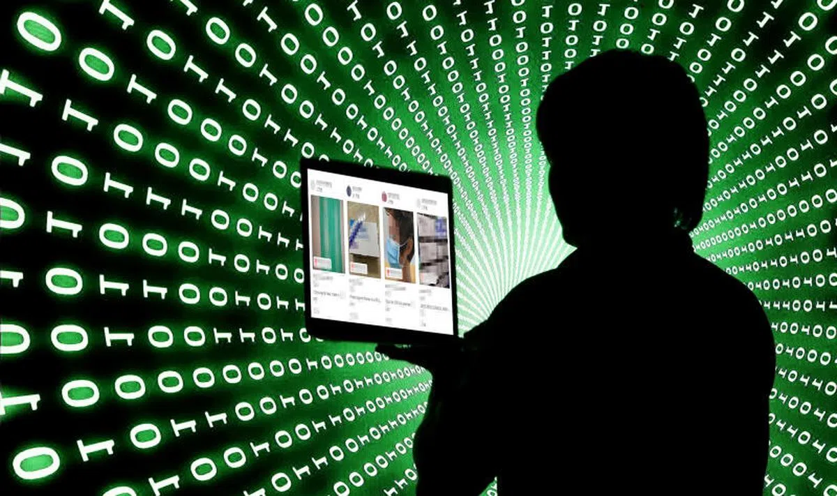  网络诈骗案示意图。（联合晚报） 