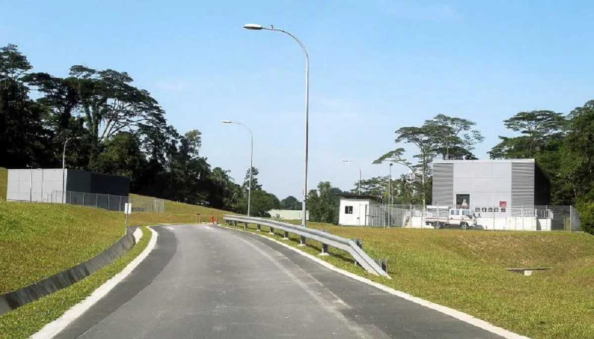 尚未建的武吉布朗地铁站。（每日新闻）