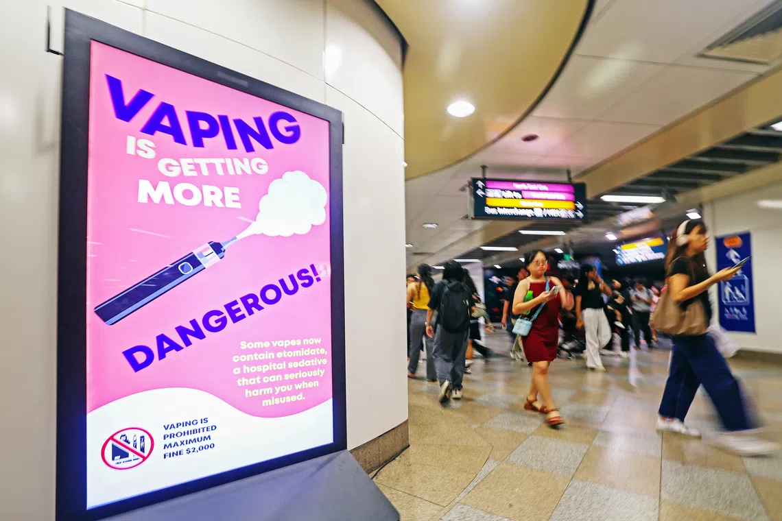 新加坡已加大力度，从执法及教育宣传方面着手，打击电子烟泛滥问题。