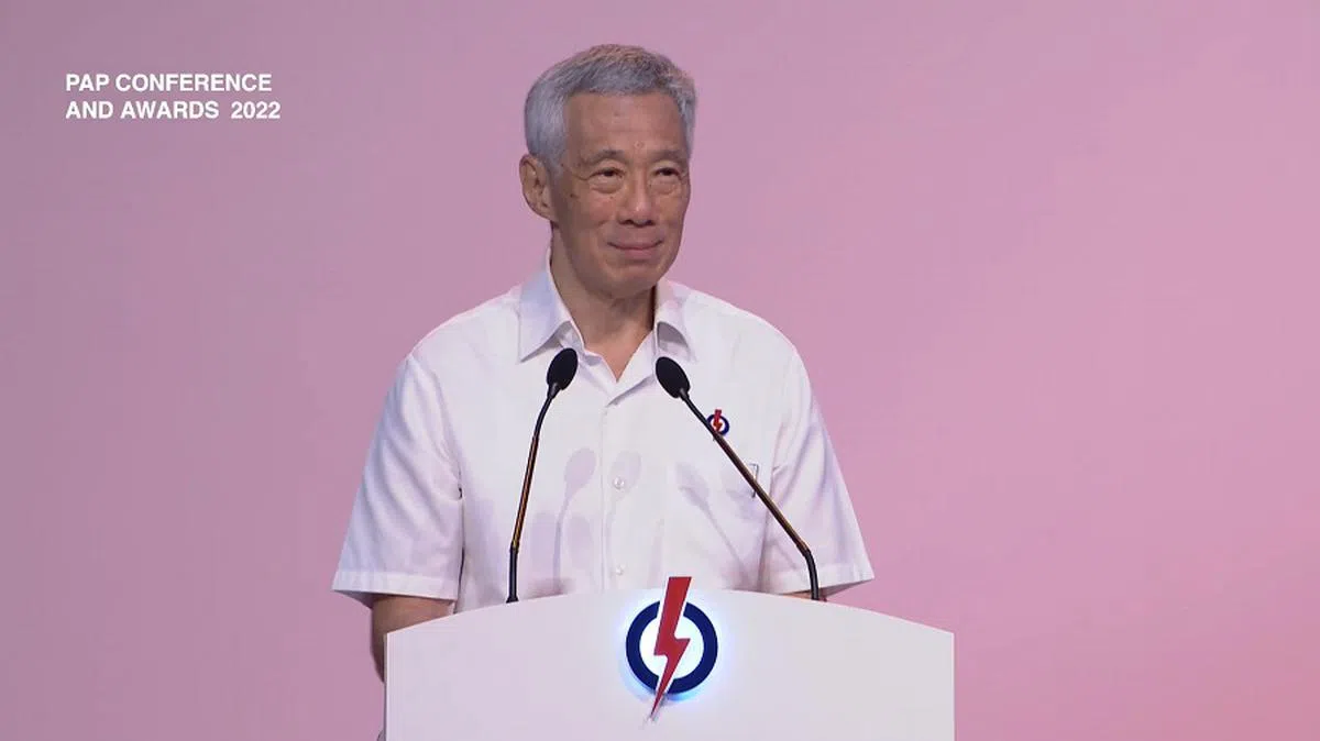 李显龙总理也是人民行动党秘书长。（视频截图）