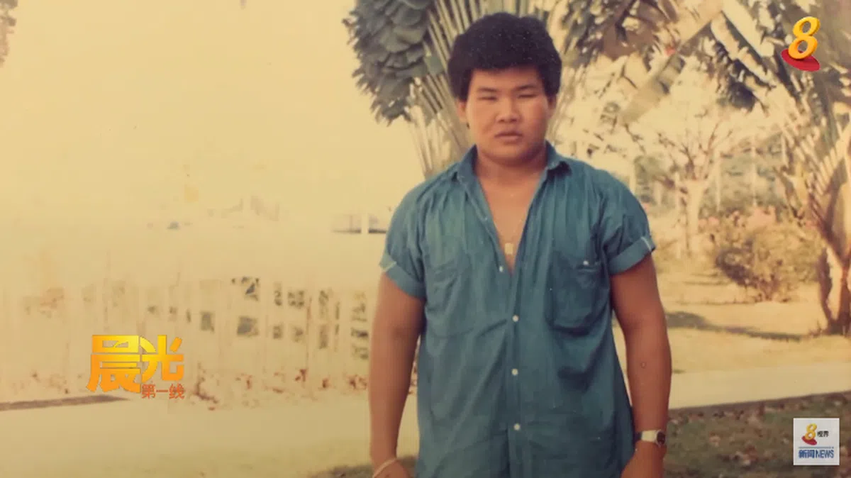  青少年时期的俞肇斌。（《晨光第一线》视频截图） 