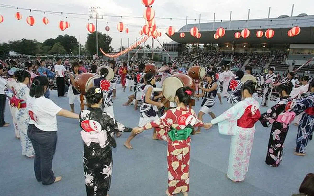 日本盆舞节活动在马国已有多年历史。（互联网）