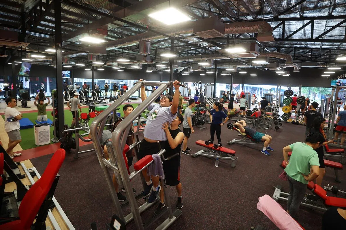 位于大巴窑的ActiveSG健身中心。（联合早报）