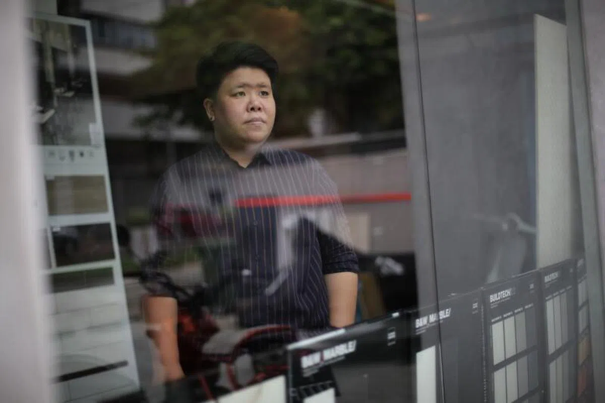  本地任职销售和营销主管的27岁蔡小姐（Jade Chua）。（海峡时报） 