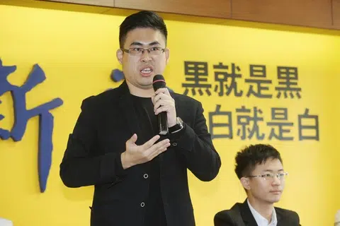 新党青年军王炳忠。（互联网）