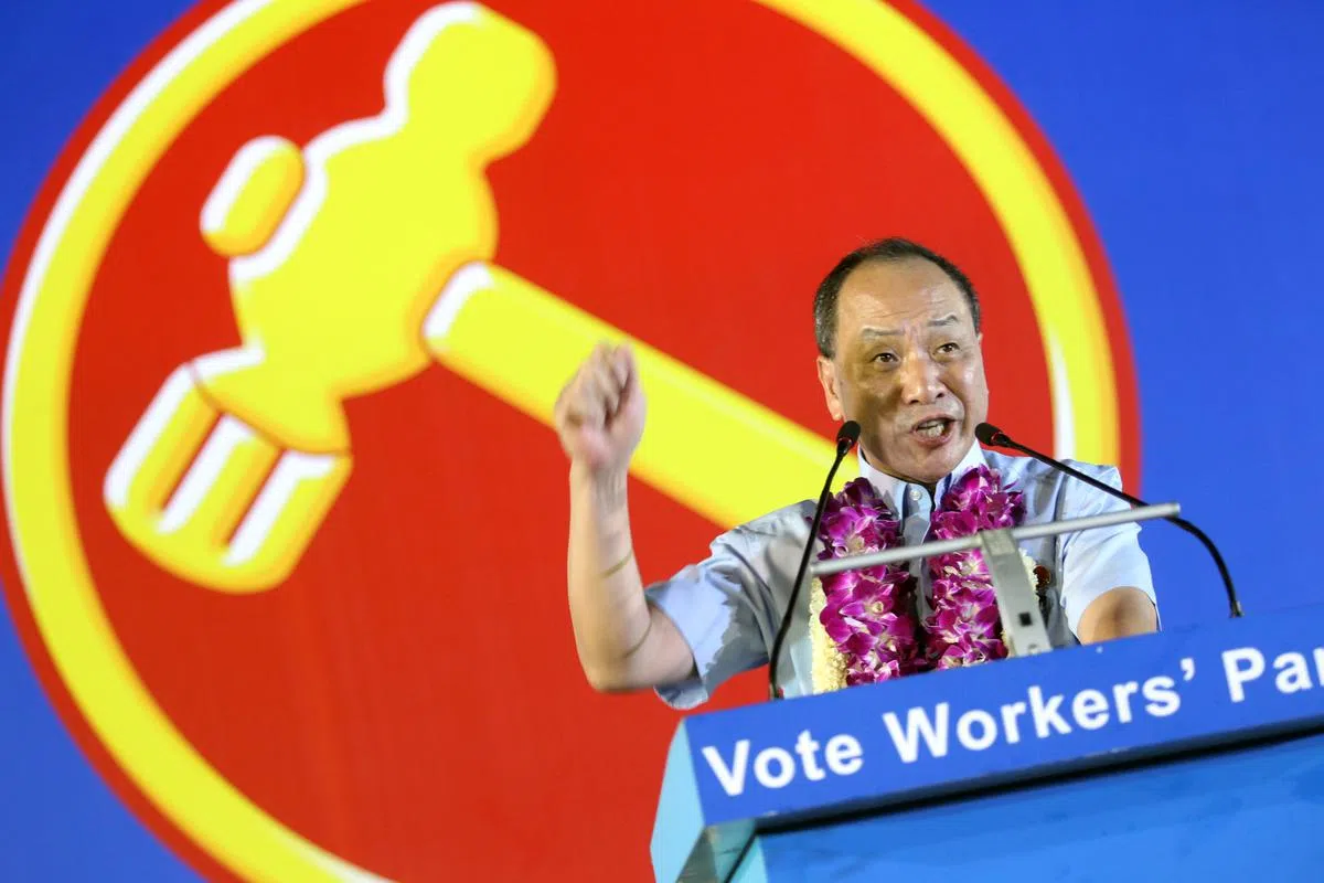  工人党党魁刘程强。（联合早报） 