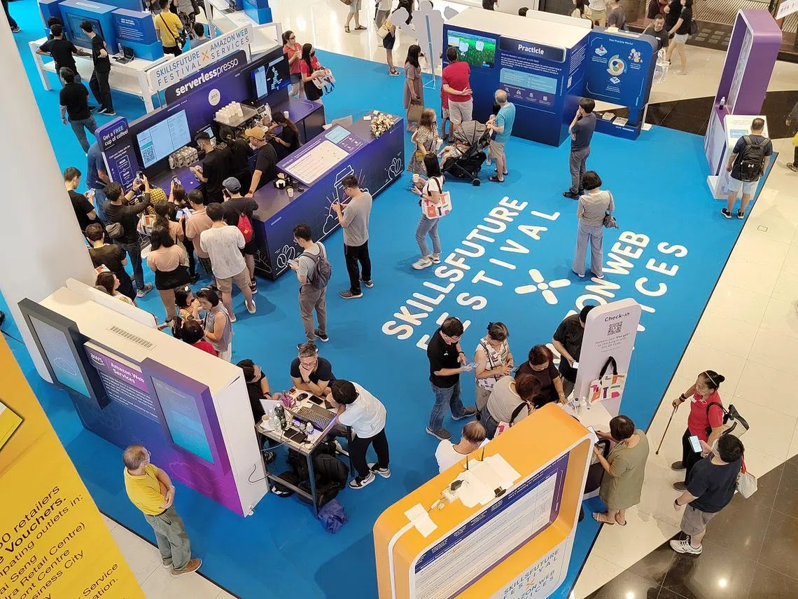 你可曾通过这一类路演了解自己能进修哪些课程，提升就业能力？（联合早报）