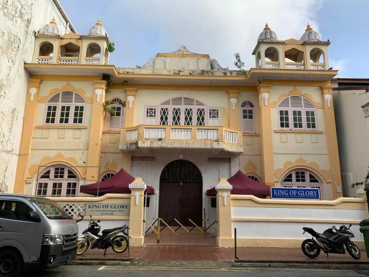 混搭印度莫卧儿和欧式风格的King Of Glory Church。（叶孝忠摄）