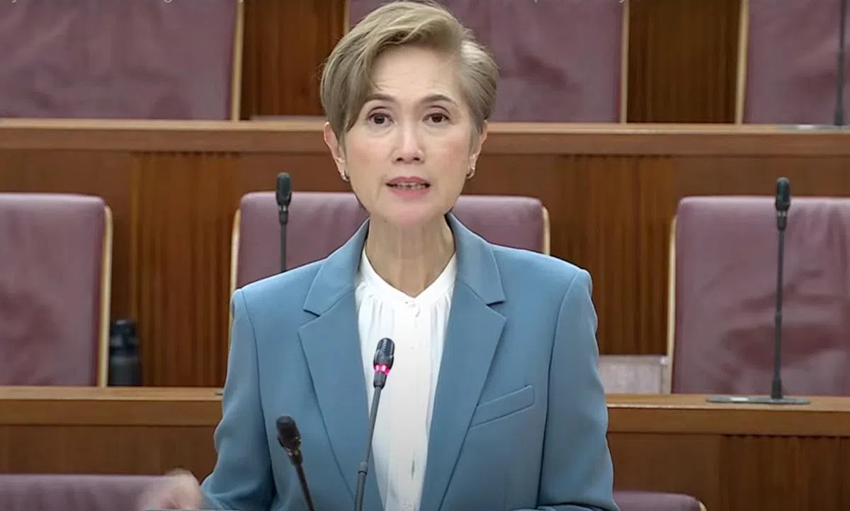 数码发展及新闻部长杨莉明。（数码发展及新闻部提供）