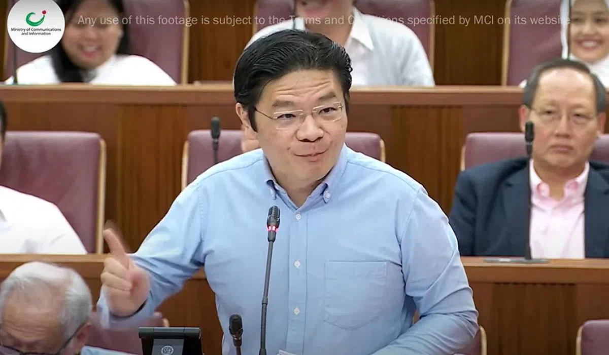 黄循财：“我只剩下最后一段，但这是最重要的一段！”（国会直播视频截图）