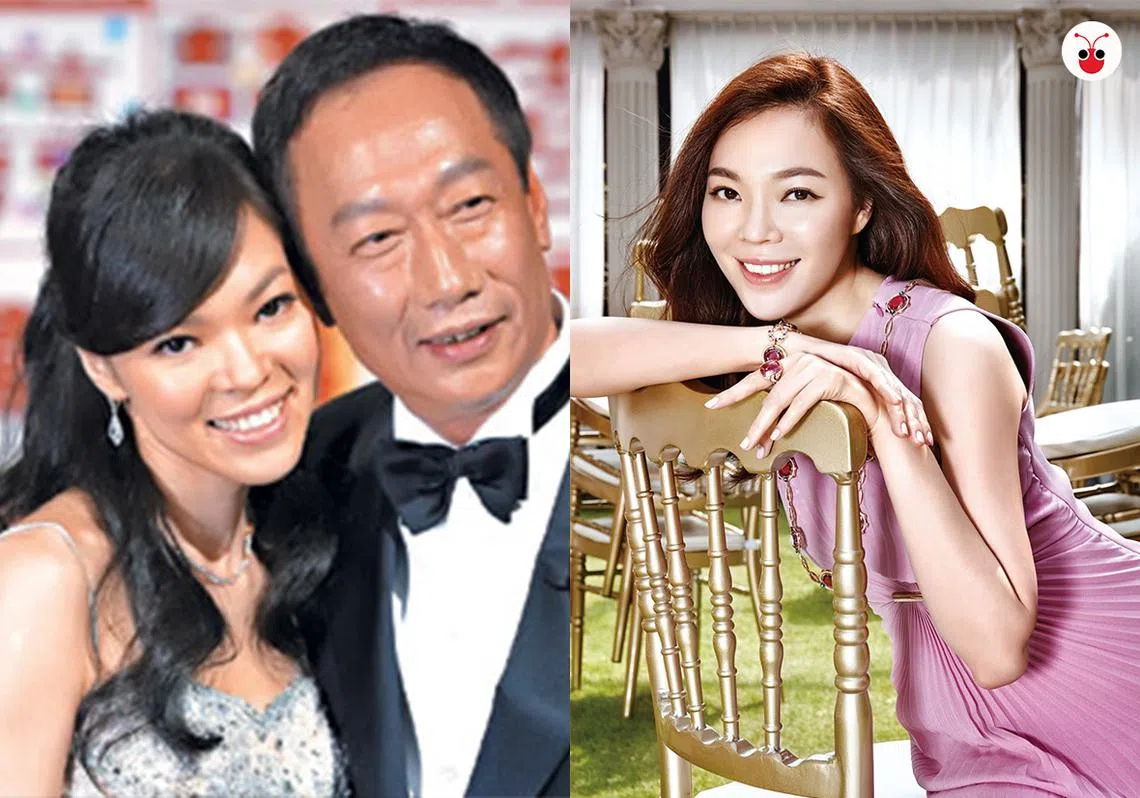 郭台铭和曾馨莹已经结婚11年。（互联网）