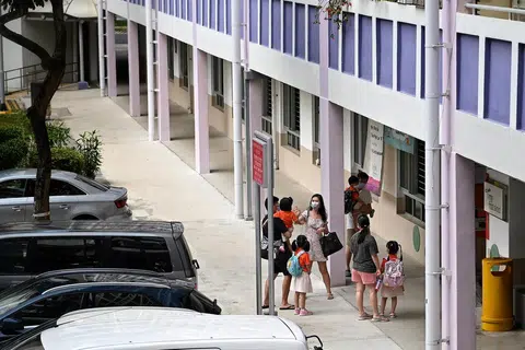 位于大巴窑的职总优儿学府幼乐园（NTUC First Campus‘s My First Skool）。（海峡时报）