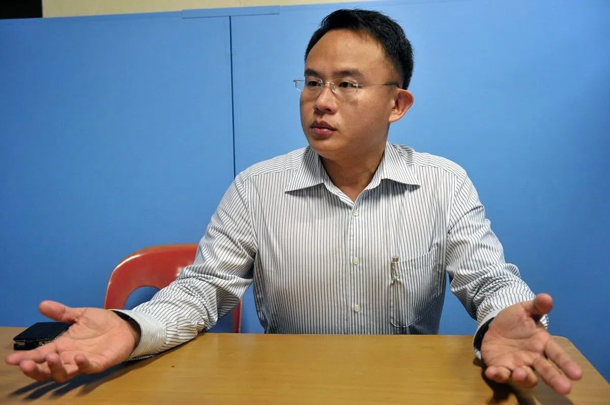 工人党前议员饶欣龙。（海峡时报档案照）