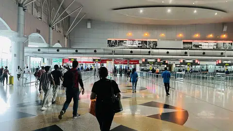 马国柔佛关卡。（新明日报）
