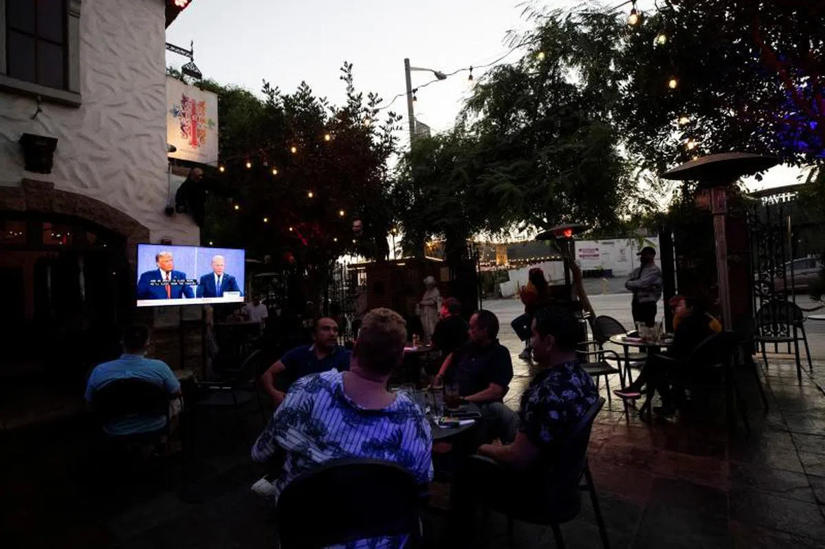  选民在第二场辩论会有机会听到更多候选人的政见论述。（路透社） 