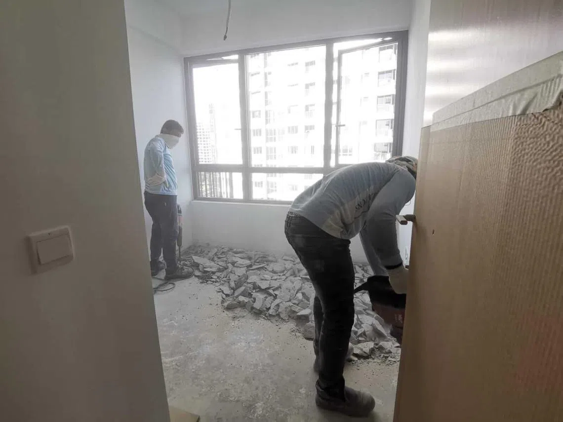 随着人们待在家里的时间越来越长，施工带来的噪音也渐成困扰。（互联网）