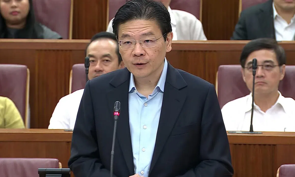 新加坡总理兼财政部长黄循财。（gov.sg视频截图）