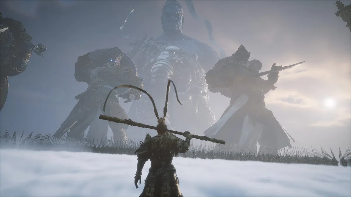 游戏开篇便是恢弘壮阔的大场面。（游戏截图）