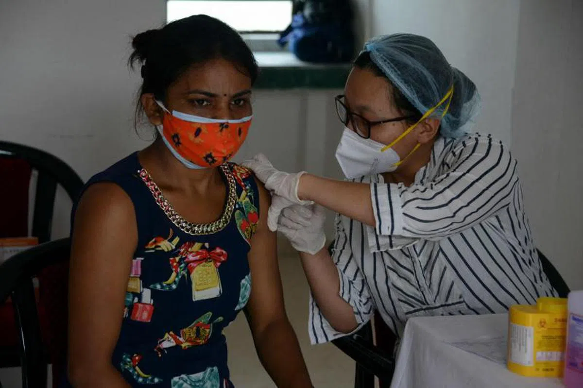  印度当局在今年4月首度发现“德尔塔+”变种病毒株。（法新社） 